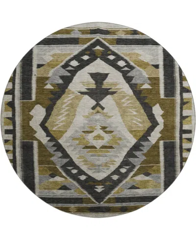 Addison Mayfield Amf1916 8'x8' Round In Multi