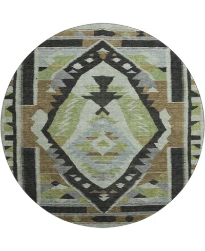 Addison Mayfield Amf1916 8'x8' Round In Multi
