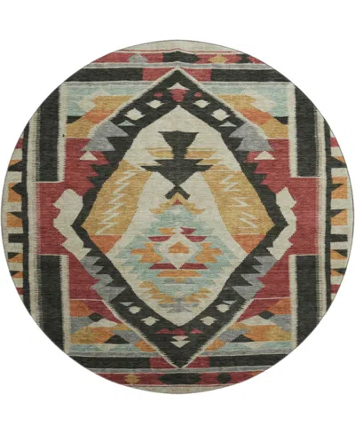 Addison Mayfield Amf1916 8'x8' Round In Multi