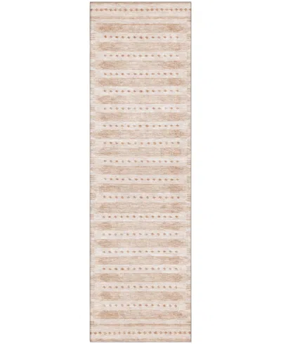 Addison Mayfield Amf1917 2'3"x7'6" Runner In Pink