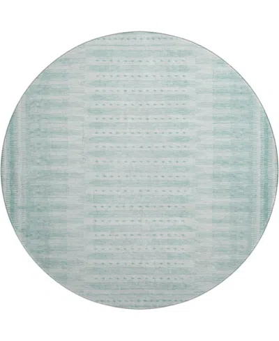 Addison Mayfield Amf1917 8'x8' Round In Blue