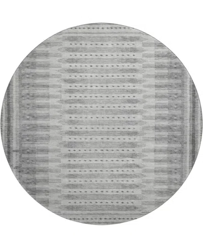 Addison Mayfield Amf1917 8'x8' Round In Gray