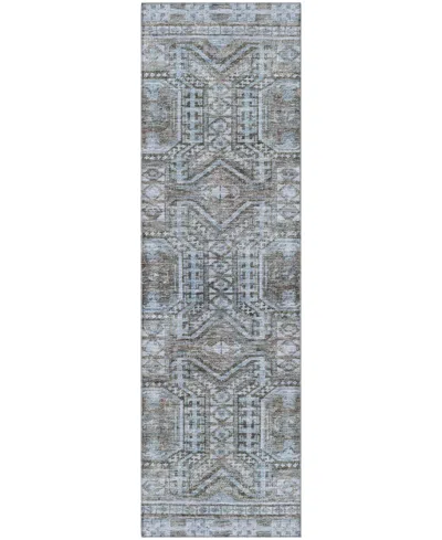 Addison Mayfield Amf1920 2'3"x7'6" Runner In Brown