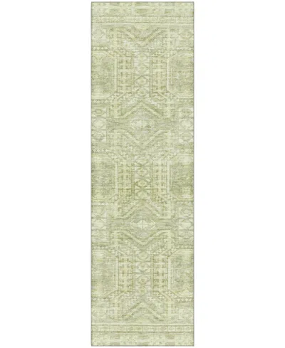 Addison Mayfield Amf1920 2'3"x7'6" Runner In Green