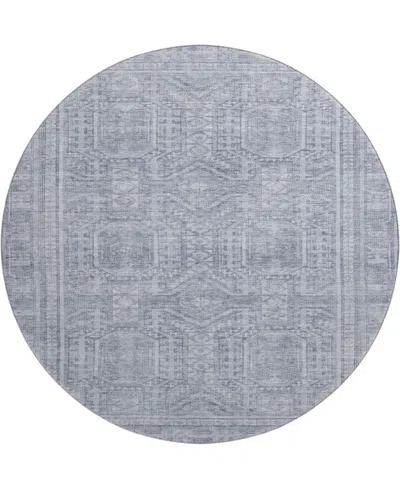 Addison Mayfield Amf1920 8'x8' Round In Blue