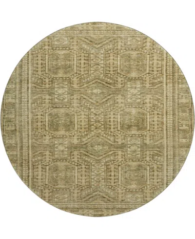 Addison Mayfield Amf1920 8'x8' Round In Brown