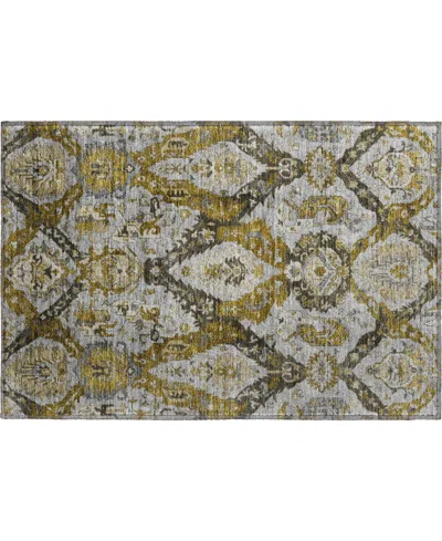 Addison Mayfield Amf1921 1'8"x2'6" Area Rug In Brown