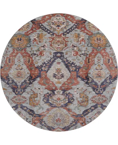 Addison Mayfield Amf1921 8'x8' Round In Blue