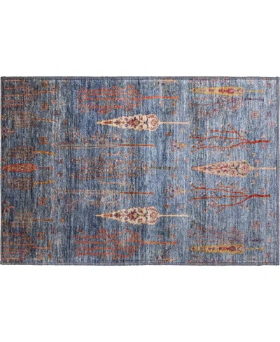 Addison Mayfield Amf1922 1'8"x2'6" Area Rug In Blue