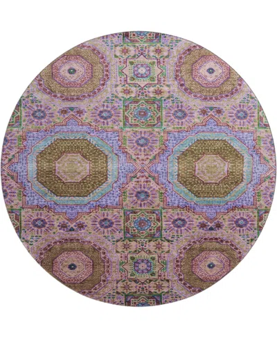 Addison Mayfield Amf1923 8'x8' Round In Multi