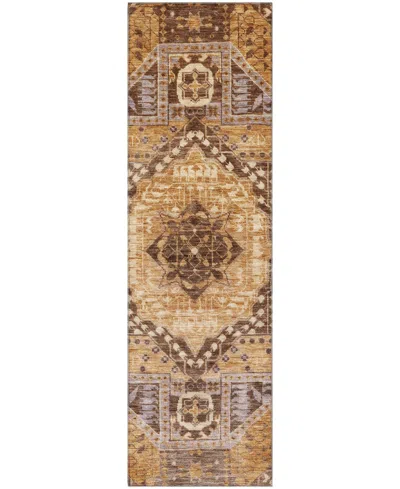 Addison Mayfield Amf1924 2'3"x7'6" Runner In Brown