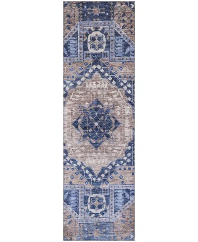 Addison Mayfield Amf1924 2'3"x7'6" Runner In Blue