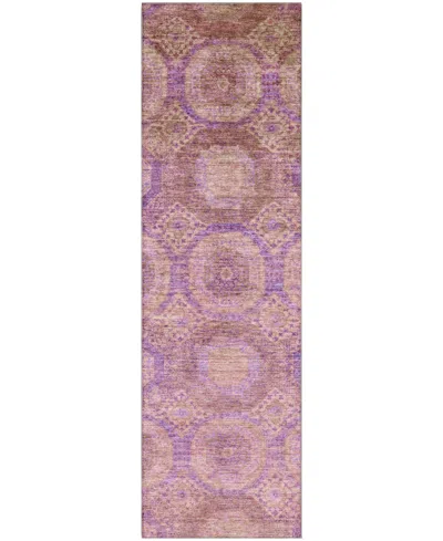 Addison Mayfield Amf1925 2'3"x7'6" Runner In Pink