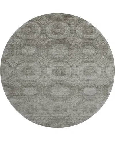 Addison Mayfield Amf1925 8'x8' Round In Gray