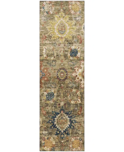 Addison Mayfield Amf1927 2'3"x7'6" Runner In Brown