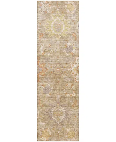 Addison Mayfield Amf1927 2'3"x7'6" Runner In Brown