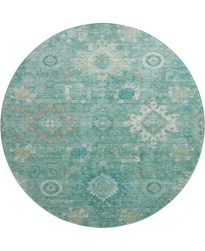 Addison Mayfield Amf1927 8'x8' Round In Blue