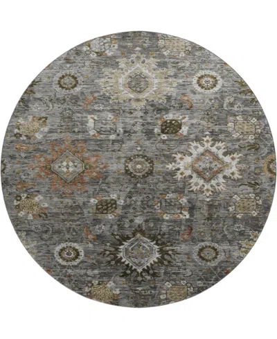 Addison Mayfield Amf1927 8'x8' Round In Gray