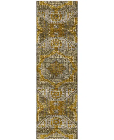 Addison Mayfield Amf1928 2'3"x7'6" Runner In Brown