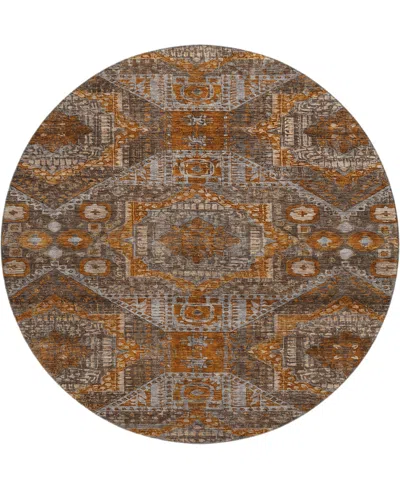 Addison Mayfield Amf1928 8'x8' Round In Brown