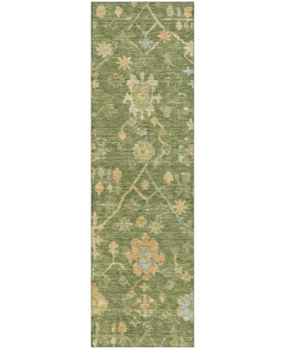 Addison Mayfield Amf1930 2'3"x7'6" Runner In Green