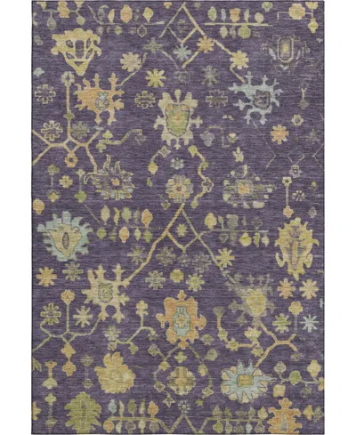 Addison Mayfield Amf1930 3'x5' Area Rug In Purple