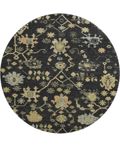 Addison Mayfield Amf1930 8'x8' Round In Black