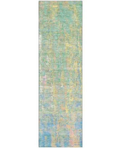 Addison Mayfield Amf1931 2'3"x7'6" Runner In Blue
