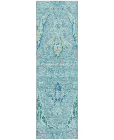 Addison Mayfield Amf1932 2'3"x7'6" Runner In Blue