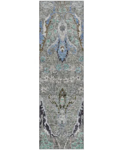 Addison Mayfield Amf1932 2'3"x7'6" Runner In Gray