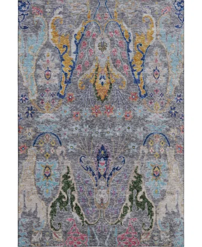 Addison Mayfield Amf1932 2'6"x3'10" Area Rug In Purple