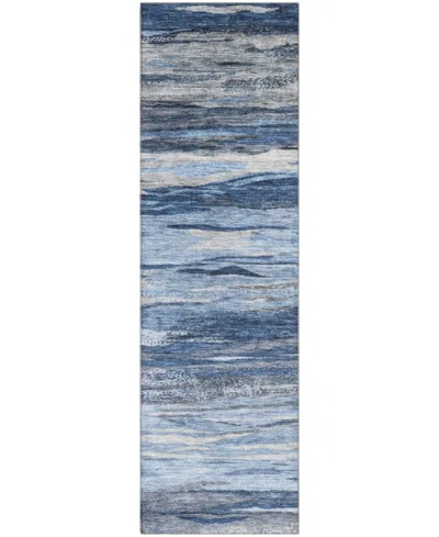 Addison Mayfield Amf1933 2'3"x7'6" Runner In Blue