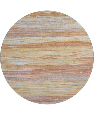 Addison Mayfield Amf1933 8'x8' Round In Brown