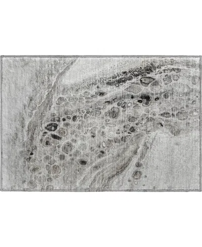 Addison Mayfield Amf1934 1'8"x2'6" Area Rug In Gray