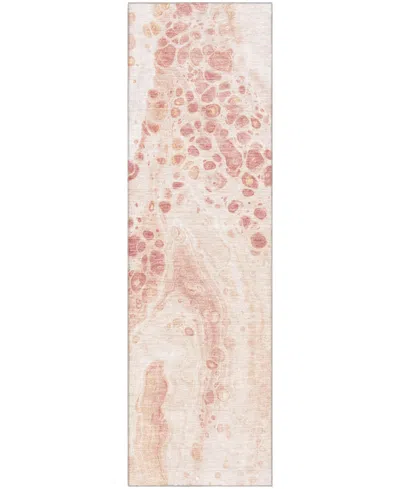Addison Mayfield Amf1935 2'3"x7'6" Runner In Pink
