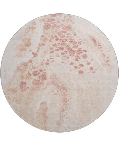 Addison Mayfield Amf1935 8'x8' Round In Pink