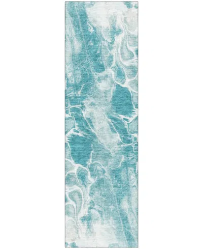 Addison Mayfield Amf1936 2'3"x7'6" Runner In Blue