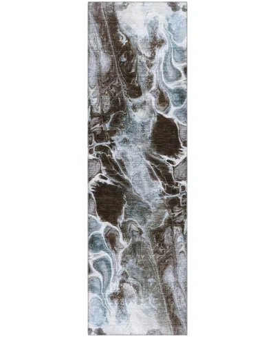 Addison Mayfield Amf1936 2'3"x7'6" Runner In Blue