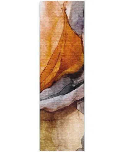 Addison Mayfield Amf1937 2'3"x7'6" Runner In Brown