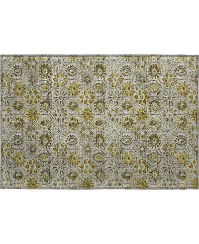 Addison Mayfield Amf1938 1'8"x2'6" Area Rug In Green