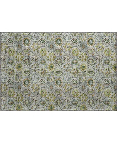 Addison Mayfield Amf1938 1'8"x2'6" Area Rug In Green