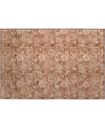 Addison Mayfield Amf1939 1'8"x2'6" Area Rug In Brown