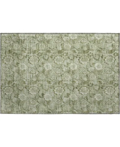 Addison Mayfield Amf1939 1'8"x2'6" Area Rug In Green