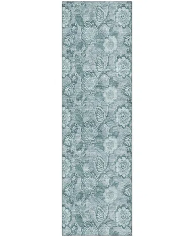 Addison Mayfield Amf1939 2'3"x7'6" Runner In Blue