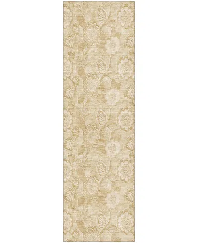 Addison Mayfield Amf1939 2'3"x7'6" Runner In Brown