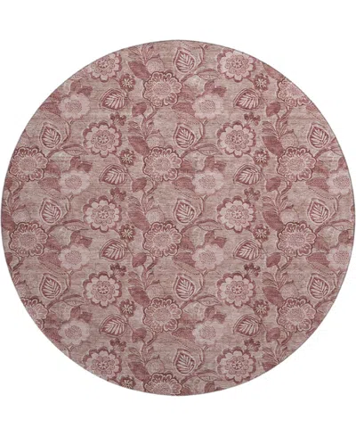 Addison Mayfield Amf1939 8'x8' Round In Pink