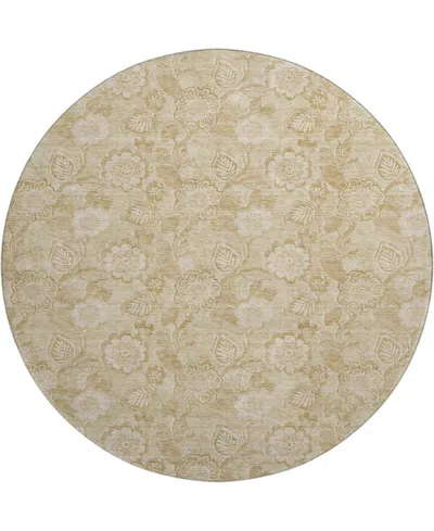Addison Mayfield Amf1939 8'x8' Round In Brown