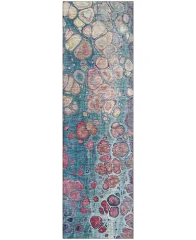 Addison Mayfield Amf1940 2'3"x7'6" Runner In Blue