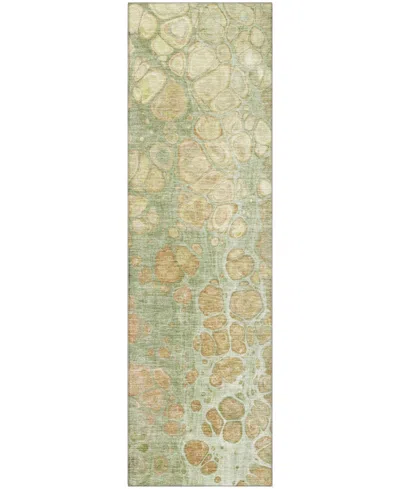 Addison Mayfield Amf1940 2'3"x7'6" Runner In Green