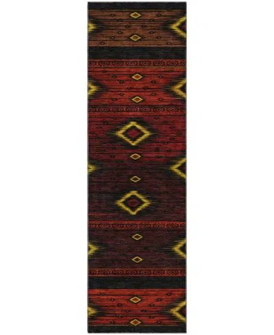 Addison Mayfield Amf1943 2'3"x7'6" Runner In Brown